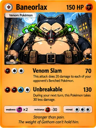 Baneorlax parody card