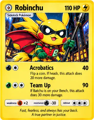 Robinchu parody card