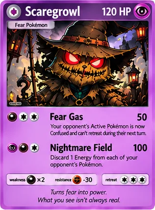 Scaregrowl parody card