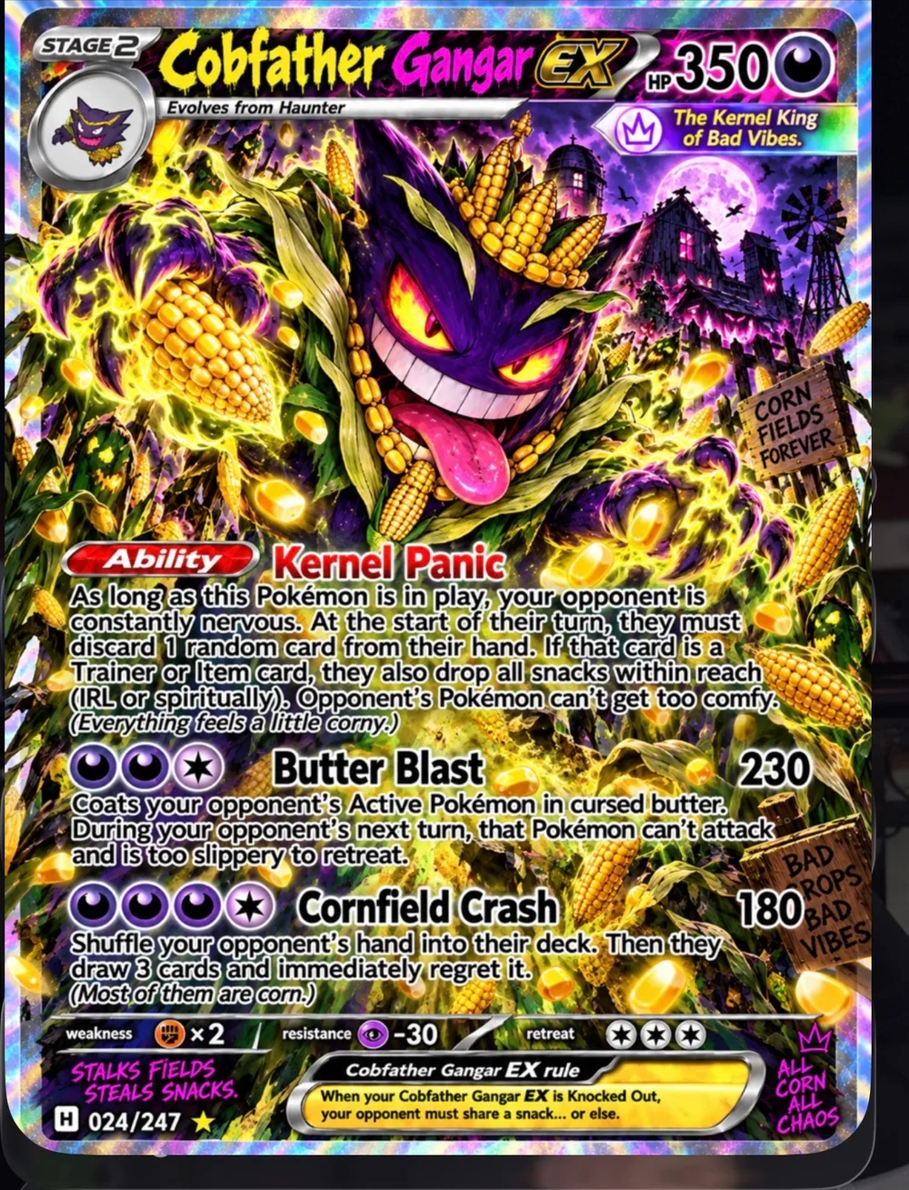 Cobfather Gangar parody card