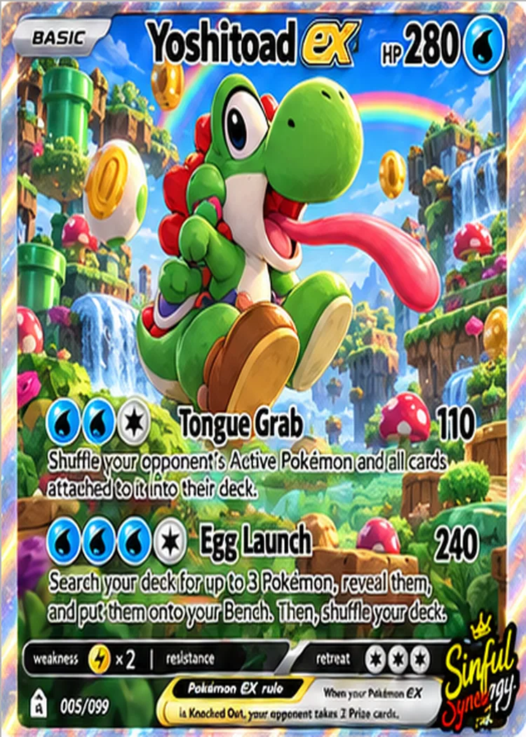 Yoshitoad parody card