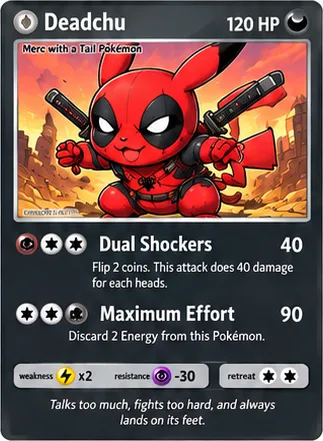 Deadchu parody card