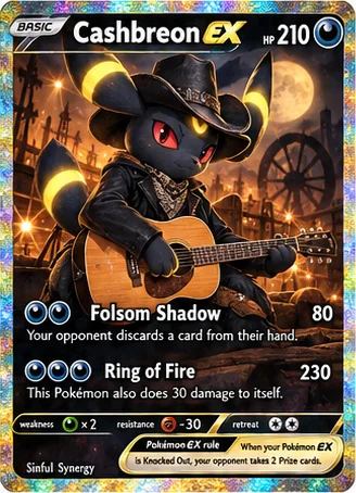 Cashbreon parody card