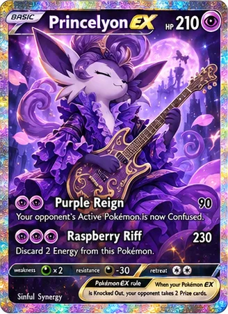 Princelyon parody card