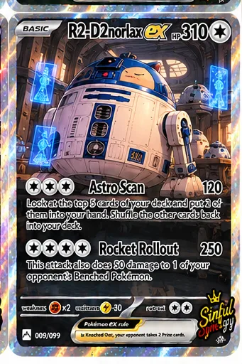 R2-D2norlax parody card